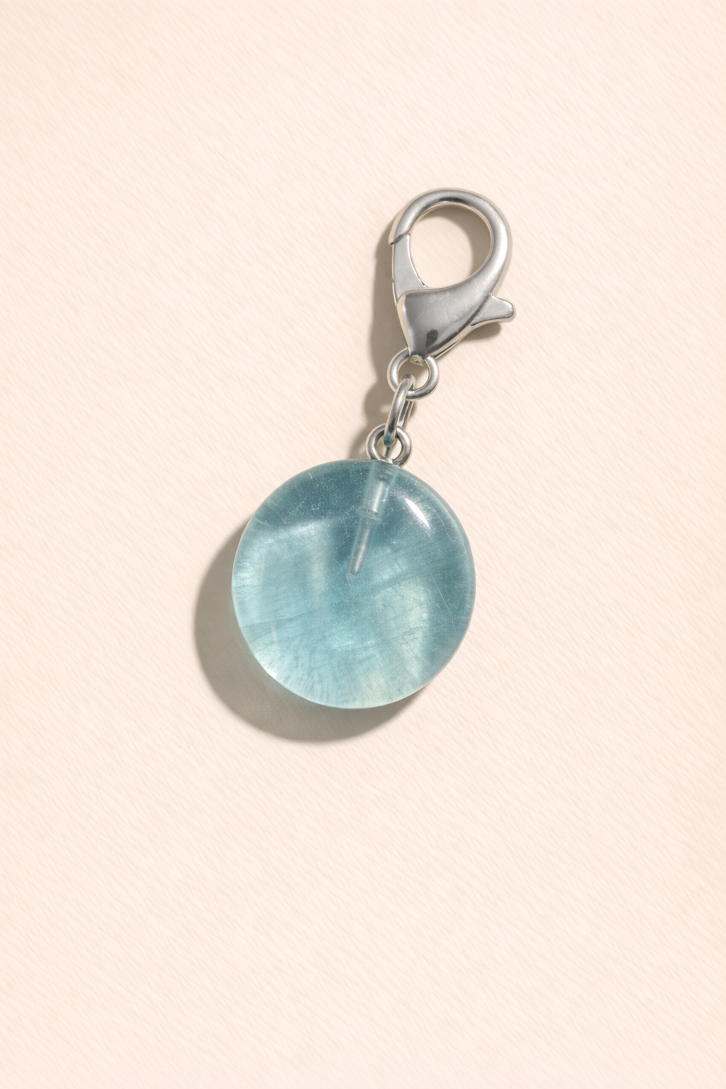 Serenity in Aquamarine Charm