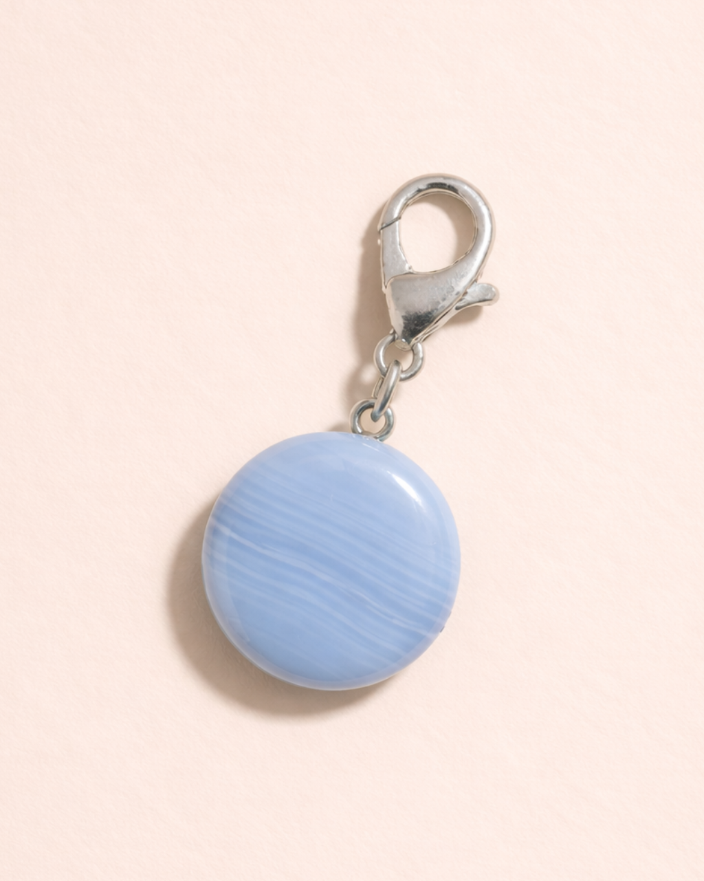 Celestial Whisper in Blue Lace Charm