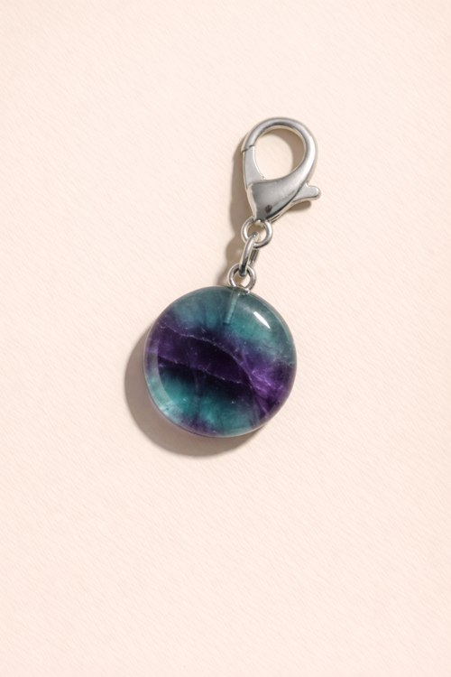 Clarity in Fluorite Charm