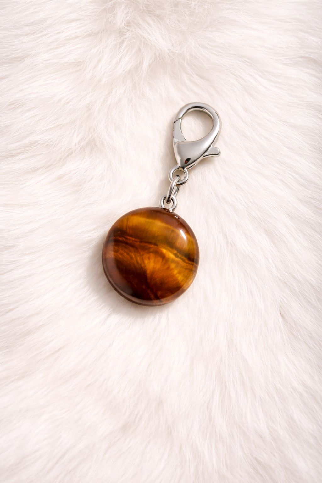 Earthbound in Tiger’s Eye Charm